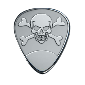 Silver Pick - Skull