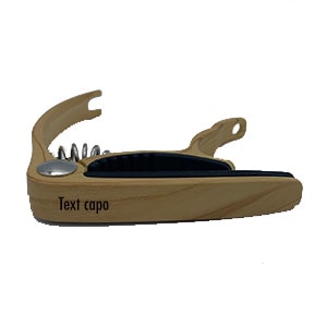 Engraved Capo Custom - Maple